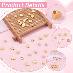60Pcs 2 Styles Brass Beads&nbsp;KK-BBC0024-78