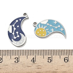 304 Stainless Steel Pendants&nbsp;STAS-C155-10P