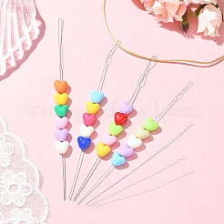 7pcs 7 Styles Stainless Steel Straight Sewing Embroidery Threads&nbsp;FIND-YWC0014-004