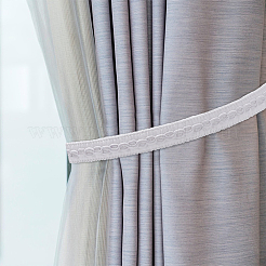 Polyester Braided Ribbons for Curtain Decoration&nbsp;SRIB-WH0011-208A