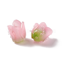 Tulip Opaque Acrylic Beads&nbsp;SACR-G022-01A