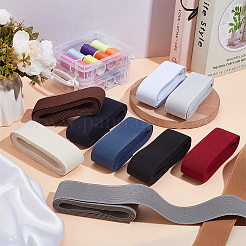 10 Rolls 10 Colors Polyester Elastic Cord&nbsp;OCOR-PH0004-63C
