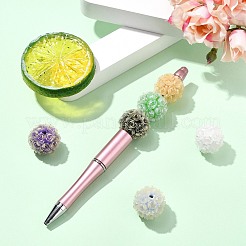 ポリマー粘土蓄光ビーズ  花  ミックスカラー  21mm  穴：3mm&nbsp;CLAY-CJC0016-02