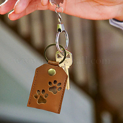 PU Leather Keychins&nbsp;KEYC-WH20005-25E