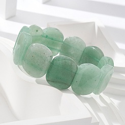 Handmade Lampwork Beaded Stretch Bracelets for Men Women&nbsp;BJEW-G738-01B-08