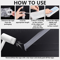 8Pcs 4 Styles 3M Acrylic Double Side Adhesive Tape&nbsp;AJEW-GA0011-11
