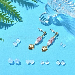 430Pcs Plastic Ear Nuts&nbsp;FIND-YW0007-43
