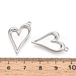 304 Stainless Steel Pendant Cabochon Settings&nbsp;STAS-T067-65P