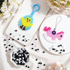 2000Pcs 2 Colors PE DIY Melty Beads Fuse Beads Refills&nbsp;DIY-SP0002-09