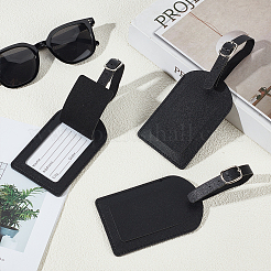 6Pcs PU Leather Luggage Tag&nbsp;AJEW-ME0002-09B
