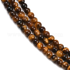 Natural Tiger Eye Beads Strands&nbsp;G-J303-11-3mm