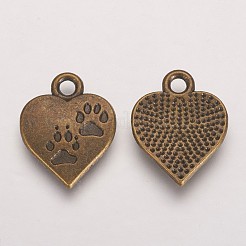 Tibetan Style Alloy Pendants&nbsp;X-TIBEP-409-AB-FF