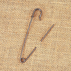 アイアン製ブローチパーツ  キルトピン  ミックスカラー  101x19mm  ピン：2mm  20個/セット&nbsp;IFIN-BC0001-01M