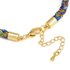4MM Braided Nylon Cord Bracelets&nbsp;FIND-A057-01G-02