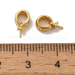 真鍮ヒートンキャップ  長持ちメッキ  カドミウムフリー＆鉛フリー  ゴールドカラー  9.5x5.5x3.5mm  穴：3.5x3mm  ピン：0.6mm&nbsp;KK-C072-03A-G