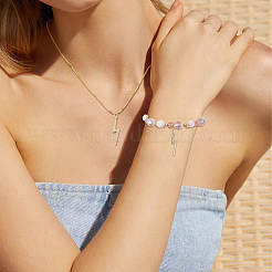 4Pcs Brass Micro Pave Cubic Zirconia Pendants&nbsp;KK-HS0015-83