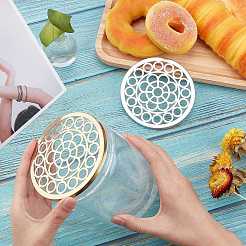 2Pcs 2 Colors 204 Stainless Steel Vase Bracket&nbsp;AJEW-GA0003-46