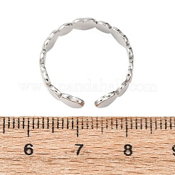 304ステンレススチールカフリング部品  ハート型のパッドとラインストーンのリングセッティング  ステンレス鋼色  5mm  17mm  トレイのサイズ：3x3.8mm  1.8mmのラインストーンに適する&nbsp;STAS-P452-01P