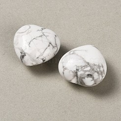 Natural Howlite Heart Love Stone&nbsp;GG-CBAA0EE-03-21