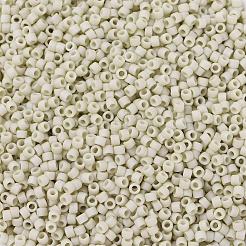 MIYUKIデリカビーズ  シリンダー  日本製シードビーズ  11/0  （db0388)マット不透明な骨の光沢  1.3x1.6mm  穴：0.8mm  約2000PCS /ボトル  10 G /ボトル&nbsp;SEED-JP0008-DB0388