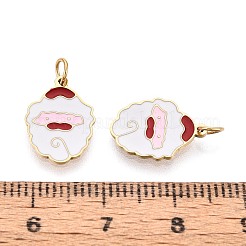 316 Surgical Stainless Steel Enamel Charms&nbsp;X-STAS-S116-388G