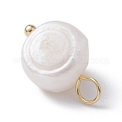Natural Pearl Pendants&nbsp;PALLOY-JF02200-04