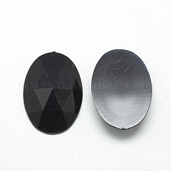 Acrylic Rhinestone Flat Back Cabochons&nbsp;LS-GACR-Q011-30x40-01