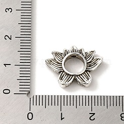 Tibetan Style Alloy Bead Frame&nbsp;TIBEB-L007-09AS