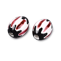 Handmade Porcelain Beads&nbsp;PORC-Q007-08C