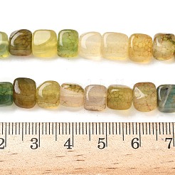 Natural Dragon Veins Agate Beads Strands&nbsp;G-G177-E22-01