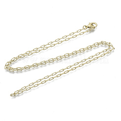 Brass Paperclip Chains&nbsp;MAK-S072-09A-MG