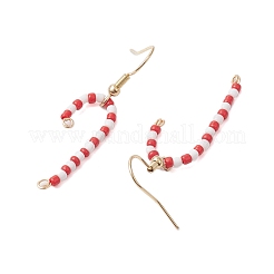Glass Dangle Earrings&nbsp;EJEW-JE06043
