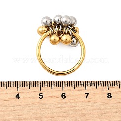 304 Stainless Steel Finger Rings for Women&nbsp;RJEW-V014-09GP