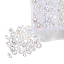 5 Style Transparent Acrylic Beads&nbsp;TACR-YW0001-72