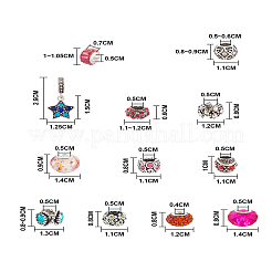 Alloy Rhinestone European Beads&nbsp;MPDL-TA0001-01