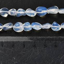 オパールビーズ連売り  ナゲット  タンブルストーン  7~13x4.5~10x4.5~10mm  穴：1.2mm  約44~46個/連  15.08~16.14インチ（38.3~41cm）&nbsp;G-P497-01E-26