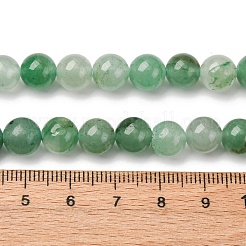 Natural Green Aventurine Round Beads Strands&nbsp;X-G-S150-8mm-4