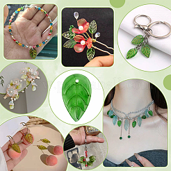 100Pcs Handmade Lampwork Pendants&nbsp;LAMP-PH0001-53A