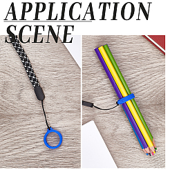 66Pcs 3 Colors Silicone Pendant&nbsp;SIL-GF0001-45B