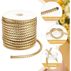 PU Imitation Leather Braided Cord&nbsp;WL-WH0003-14B