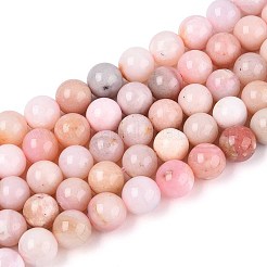 Natural Pink Opal Beads Strands&nbsp;G-S333-8mm-017-01