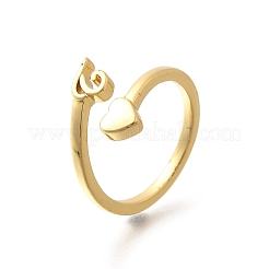 Brass Cuff Rings for Women&nbsp;RJEW-U044-T