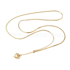 304 Stainless Steel Pendant Necklaces&nbsp;NJEW-D343-03G