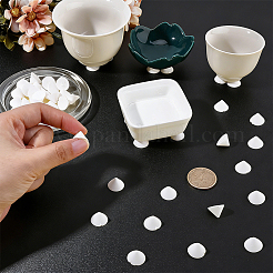 Aluminum Oxide Porcelain Burning Kiln Support Bases&nbsp;AJEW-CP0011-21