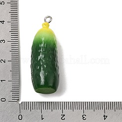 Opaque Resin Imitation Vegetable Pendants&nbsp;RE-CBAAB56-06