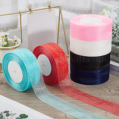 1 Rolls Sheer Organza Ribbon&nbsp;SRIB-CY0001-22B-05