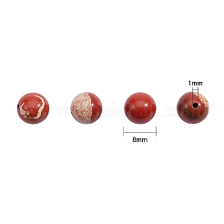 200Pcs Natural Red Jasper Bead&nbsp;G-CJ0001-59