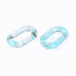 Transparent Acrylic Linking Rings&nbsp;OACR-N009-013A-07