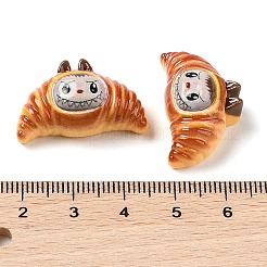 Opaque Resin Imitation Bread Decoden Cabochons&nbsp;RESI-S396-03