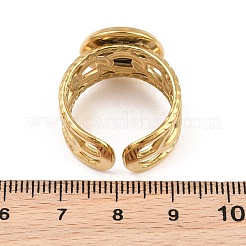 304 Stainless Steel Cuff Ring Components&nbsp;SA-CBA82C8-01D-G